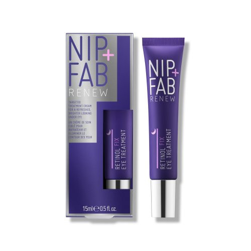 NIP + FAB Retinol Fix Eye Treatment Naktinė priemonė paakiams su retinoliu 15ml