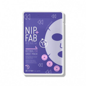 NIP + FAB Retinol Fix Sheet Mask Kangasmask 1 tk