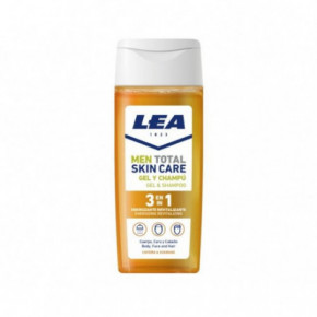 LEA Men Energizing Revitalizing Gel & Shampoo Energizuojanti bei gaivinanti dušo želė ir šampūnas 300ml