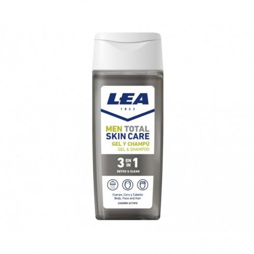 LEA Men Detox & Clean Gel & Shampoo Detoksikuojanti dušo želė ir šampūnas 300ml