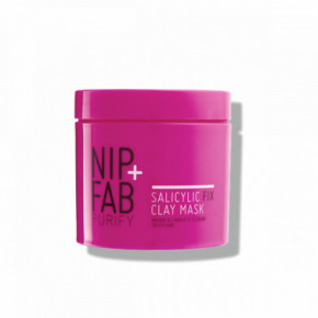 NIP + FAB Salicylic Fix Clay Mask Veido kaukė su moliu ir salicilo rūgštimi 170ml