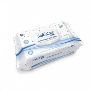 LEA Soft&Care Baby Wipes Servetėlės kūdikiams 80vnt