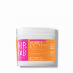 NIP + FAB Vitamin C Fix Brightening Pads Valomieji padeliai veidui su vitaminu C 60vnt.