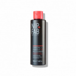 NIP + FAB Mandelic + Charcoal Fix Cleanser Giliai valantis veido prausiklis 145ml