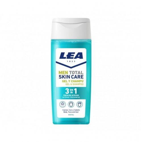 LEA Men Skin Care Gel & Shampoo Intensyviai gaivinantis dušo želė ir šampūnas 300ml