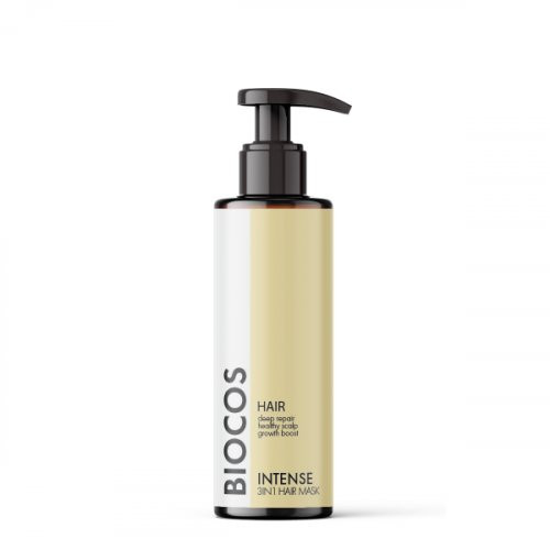 BIOCOS Intense 3in1 Hair Mask Aliejinė, plaukus atstatanti kaukė 100ml