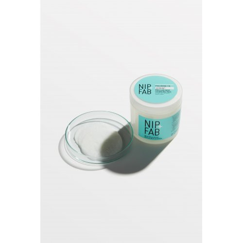 NIP + FAB Hyaluronic Fix Extreme4 Micellar Cleansing Pads Valomieji padeliai su miceliniu vandeniu 60vnt.