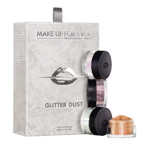 Make Up For Ever Glitter Dust Kit Deimantinių akių šešėlių ir blizgučių rinkinys