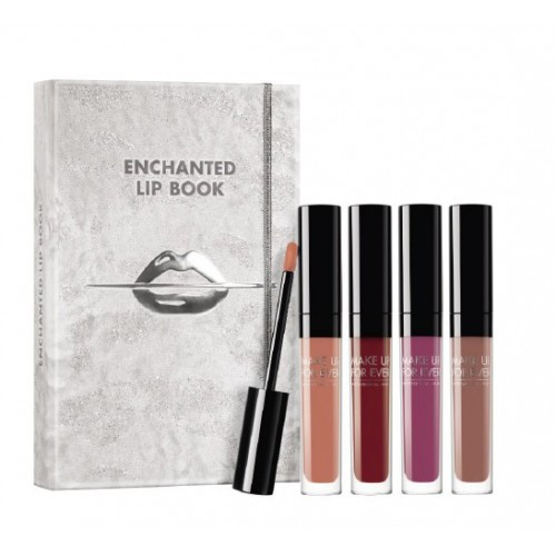 Make Up For Ever Lip Book Kit Ilgai Išliekančių lūpų dažų rinkinys