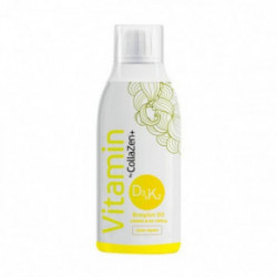 CollaZen Vitamin D3 + Vitamin K2 Geriamas maisto papildas su saldikliu 300ml