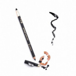 DeVita Absolute softLINES Eyeliner Pencil Akių pieštukas su kempinėle, juodas Obsidian