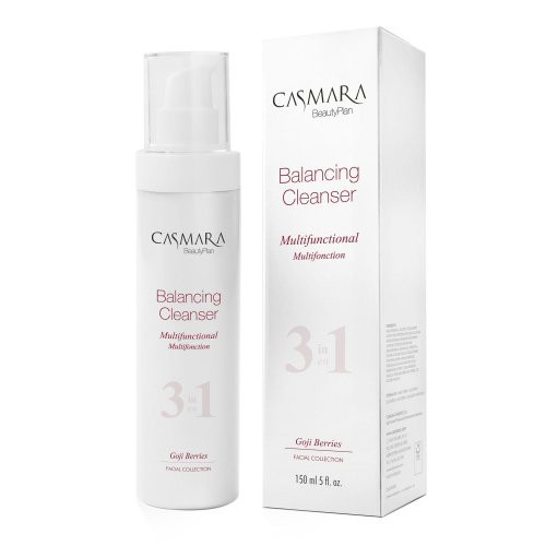 Casmara Cleanser Balancing Skin 3 in 1 Prausiklis veido odai su Gojos uogų ekstraktu 150ml