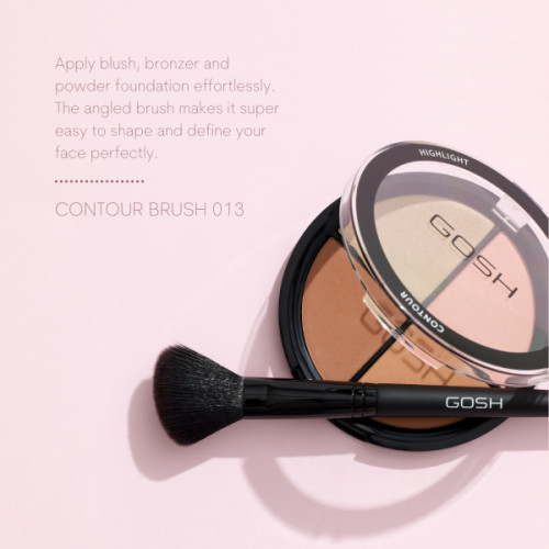 GOSH Copenhagen Face Makeup Brushes Makiažo šepetėliai veidui Kabuki Brush 001