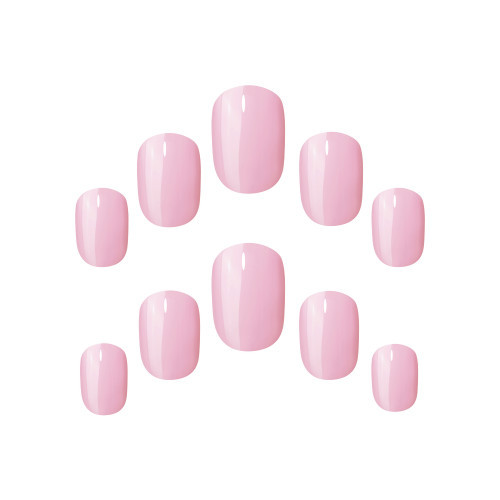 Elegant Touch Colour Nails- Squoval Priklijuojami dirbtiniai nagai Pink Dust*