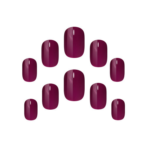 Elegant Touch Colour Nails- Squoval Priklijuojami dirbtiniai nagai Pink Dust*