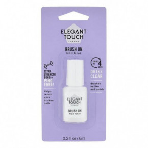 Elegant Touch Brush On Nail Glue 6ml