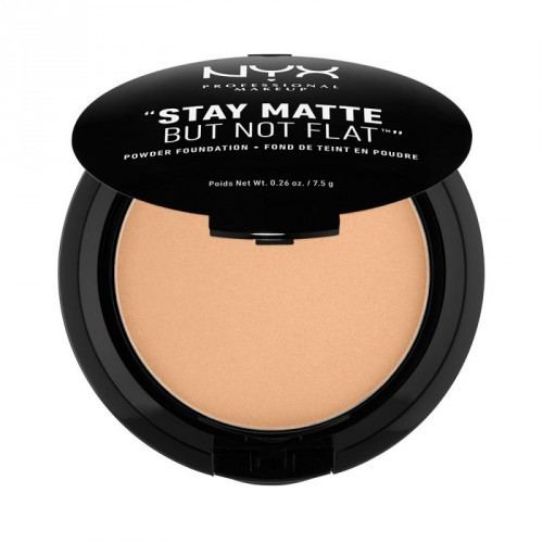NYX Professional Makeup Stay Matte But Not Flat Powder Foundation Pudrinis makiažo pagrindas 7.5g