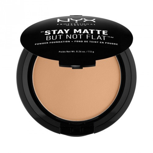 NYX Professional Makeup Stay Matte But Not Flat Powder Foundation Pudrinis makiažo pagrindas 7.5g