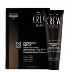 American Crew Precision Blend Medium Plaukų dažymo sistema vyrams 3x40ml