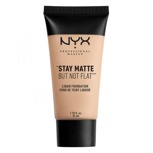 NYX Professional Makeup Stay Matte Not Flat Liquid Foundation Makiažo pagrindas 35ml