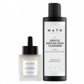 Math Scientific Set for Sensitive, Combination Skin