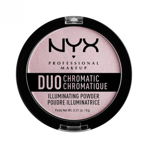NYX Professional Makeup Duo Chromatic Illuminating Powder Švytėjimo suteikianti pudra 6g