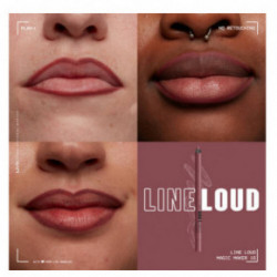 NYX Professional Makeup Line Loud Longwear Lip Liner Lūpų pieštukas Goal Crusher