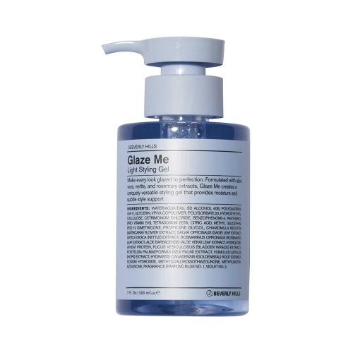 J Beverly Hills Glaze Me Light Styling Gel Švelnios fiksacijos modeliavimo gelis 200ml