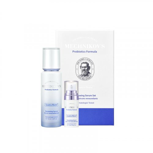 Holika Holika Mechnikov's Probiotics Formula Renewing Serum Atnaujinantis serumo rinkinys Rinkinys