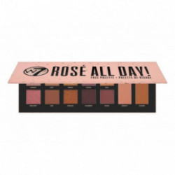 W7 Cosmetics Rosé All Day Palette Daugiafunkcinė veido paletė 1 vnt.