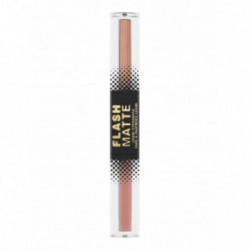 W7 Cosmetics Flash Matte Liquid Eyeshadow 2 in 1 Skysti akių šešėliai 2x0.5 ml