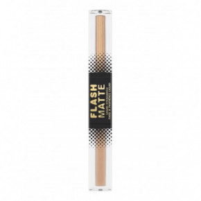 W7 Cosmetics Flash Matte Liquid Eyeshadow 2 in 1 Vedelad silmavärvid 2x0.5 ml
