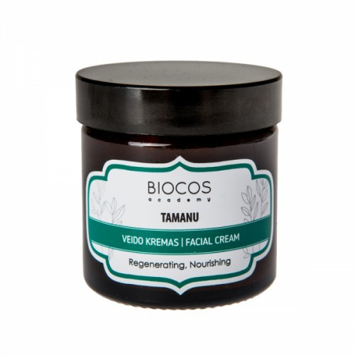 BIOCOS Tamanu Facial Cream Regeneruojamasis Tamanu veido kremas 30ml