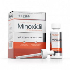 Foligain Minoxidil 5% Hair Regrowth Treatment For Men Juuste kasvu stimulaator meestele 1 Kuu