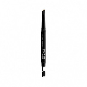 NYX Professional Makeup Fill&Fluff Eyebrow Pomade Pencil Antakių pieštukas 0.2g