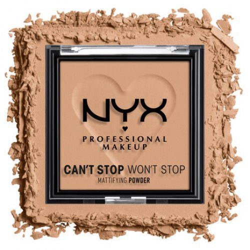 NYX Professional Makeup Can't Stop Won't Stop Mattifying Powder Kompaktinė pudra suteikianti matinį efektą 6g