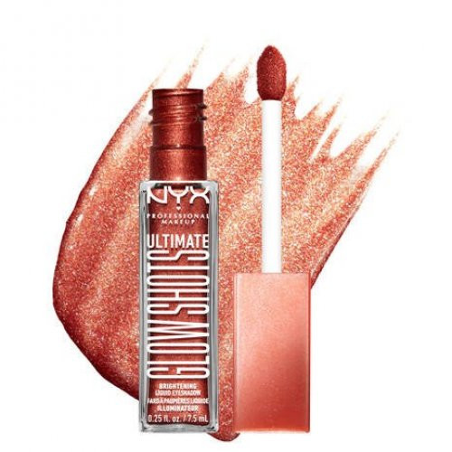 NYX Professional Makeup Ultimate Glow Shots Skysti akių šešėliai 7.5ml