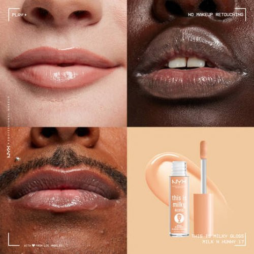 NYX Professional Makeup This Is Milky Gloss Lūpų blizgesys 4ml