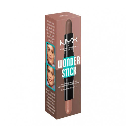 NYX Professional Makeup Wonder Stick Contour and Highlighter Stick Veido kontūravimo pieštukas 4g