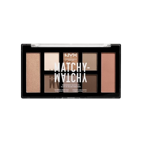 NYX Professional Makeup Matchy Matchy Monochromatic Palette Akių šešėlių paletė Taupe