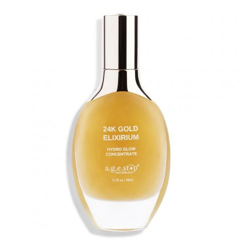 Age-Stop Elixirium 24K Gold Hydro Active Luxury Drėkinamasis aliejų eliksyras veidui 50ml