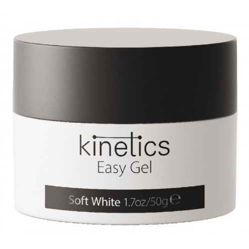 Kinetics Easy Gel Soft White Baltas gelis 50g