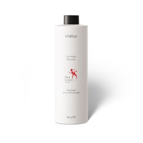 Kinetics Gel Polish Remover Red Lizard with Aloe Vera Alavijų kvapo gelio lako valiklis 225ml