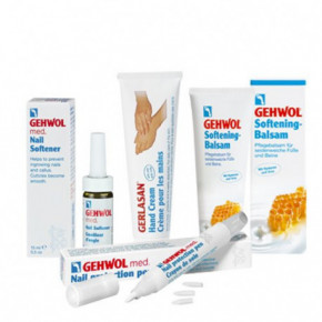 Gehwol Foot and Hand Care Kit for Cracked, Uneven, Hard Nails Jala- ja käsihoolduskomplekt