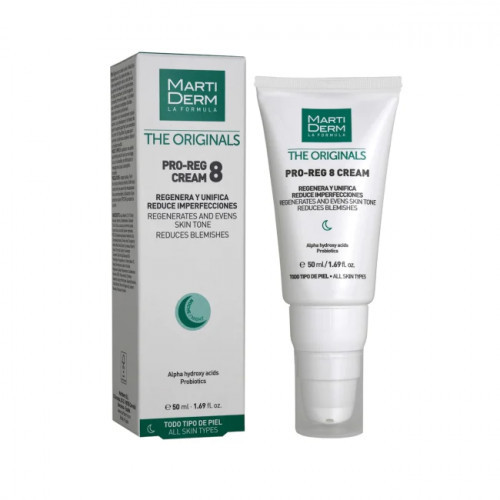 MartiDerm PRO-REG 8 Cream Regeneruojantis veido kremas 50ml