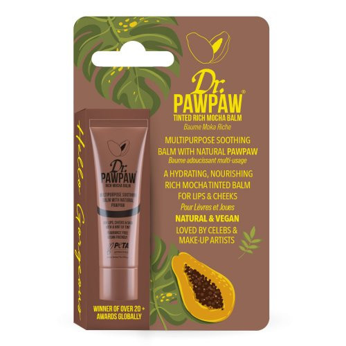 Dr.PAWPAW Tinted Rich Mocha Balm Daugiafunkcis lūpų balzamas su spalva 10ml