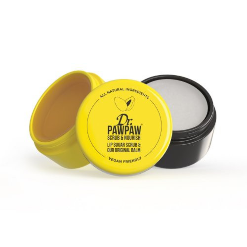 Dr.PAWPAW Lip Scrub and Nourish Balm Duo Lūpų balzamas ir šveitiklis 16g