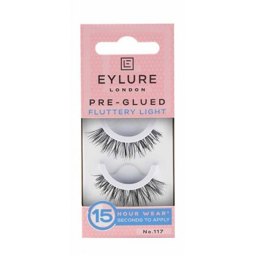 Eylure Pre-Glued Fluttery Light Lashes Dirbtinės blakstienos No. 008