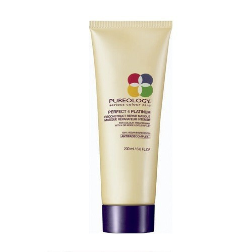 Pureology Perfect 4 Platinum Šviesintų plaukų atstatomoji kaukė 200ml