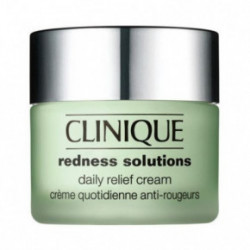 Clinique Redness Solutions Daily Relief Cream Jautrios odos kremas su probiotikais 50ml